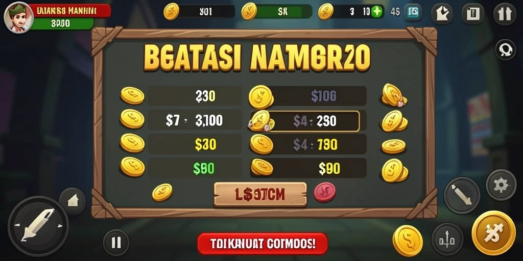 Tampilan mesin slot yang modern dan menarik.