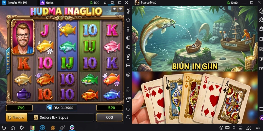 Tampilan awal game 8055 yang menarik perhatian.
