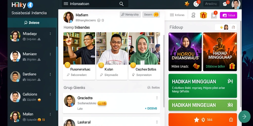 Tampilan antarmuka yang intuitif dan ramah pengguna.