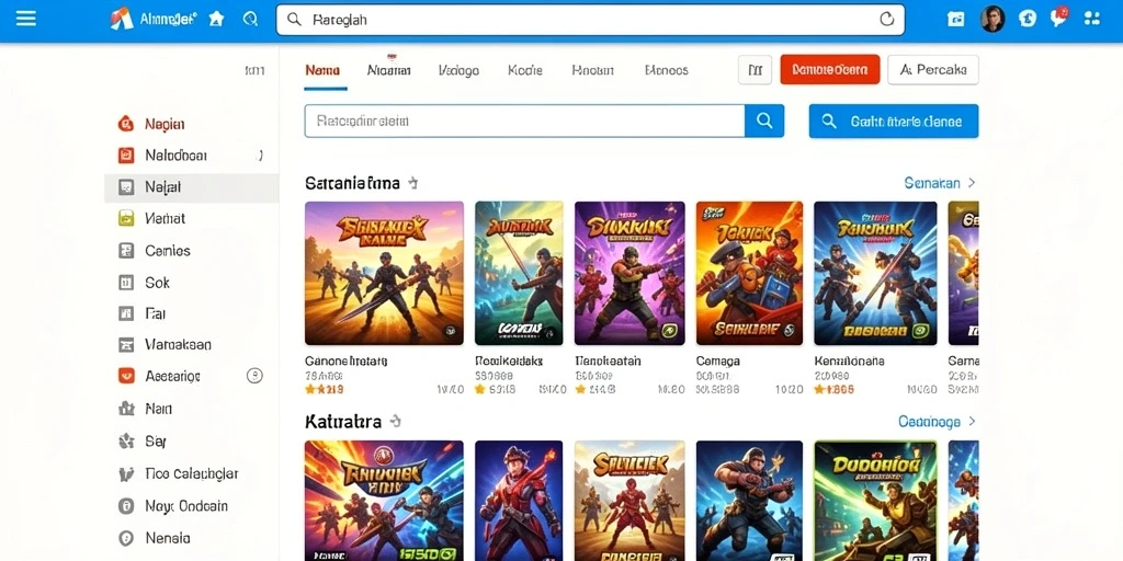 Tampilan antarmuka yang user-friendly dan menarik.