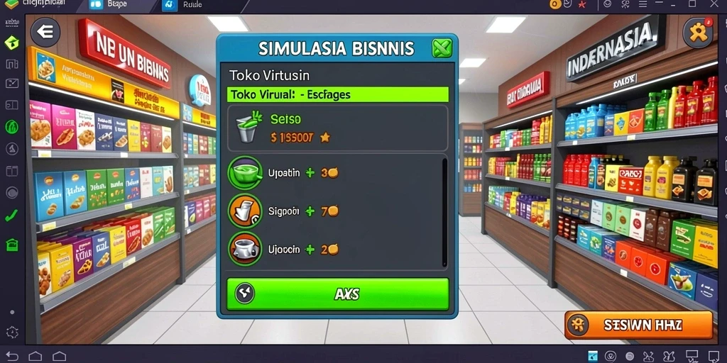 Tampilan antarmuka yang menarik dan user-friendly.