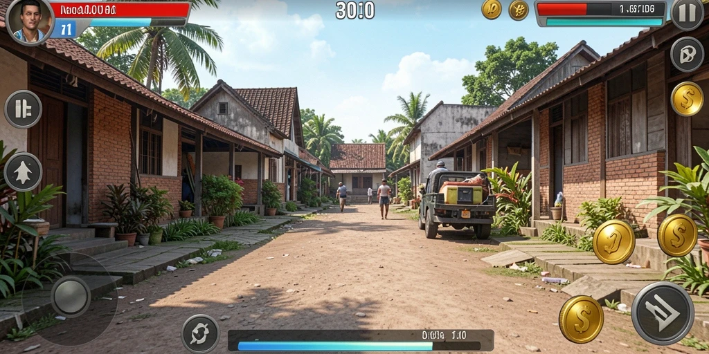 Tampilan awal aplikasinya yang menarik dan user-friendly.