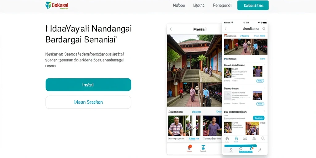 Tampilan antarmuka yang intuitif dan menarik.