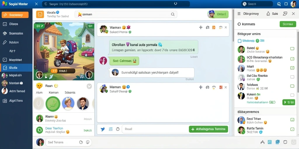 Tampilan utama yang menarik dengan pilihan permainan yang beragam.