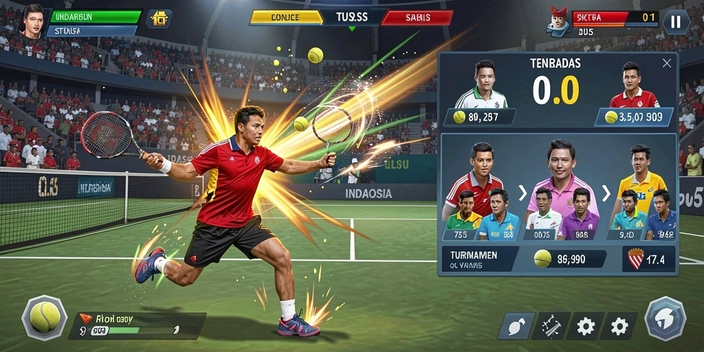Tampilan awal yang menarik dan intuitif.