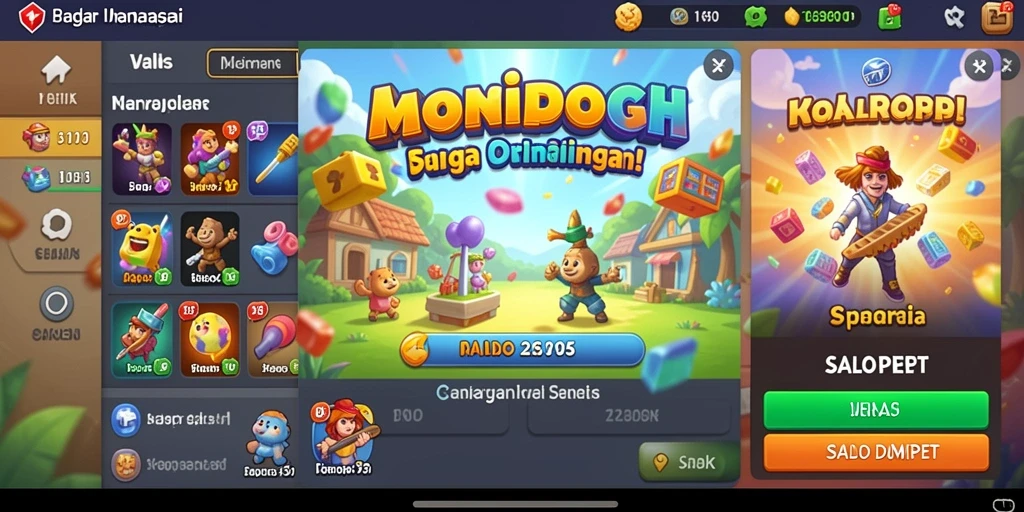 Tampilan awal aplikasi yang menarik dan intuitif.