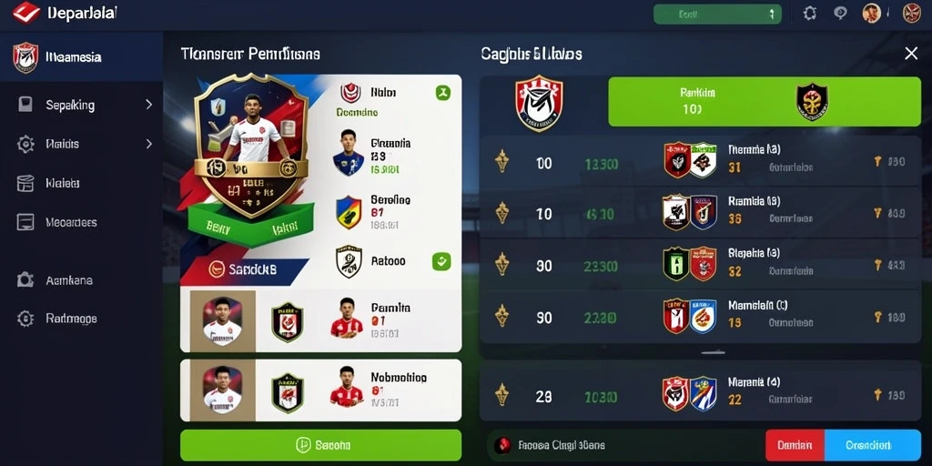 Tampilan antarmuka VIO77 yang menarik dan modern.